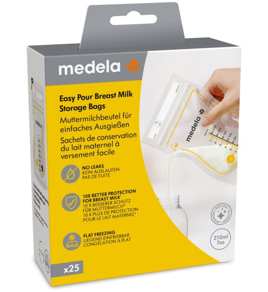 Sacs de conservation du lait Easy Pour Medela