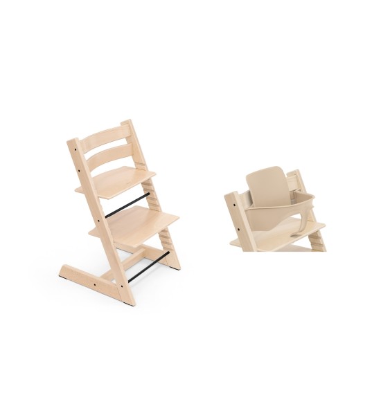 Ensemble chaise + bébé TRIPP TRAPP® STOKKE®