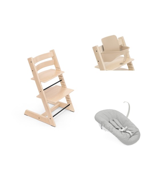 Bundle STOKKE ® TRIPP TRAPP ® Sedia + Baby Set + Newborn Set