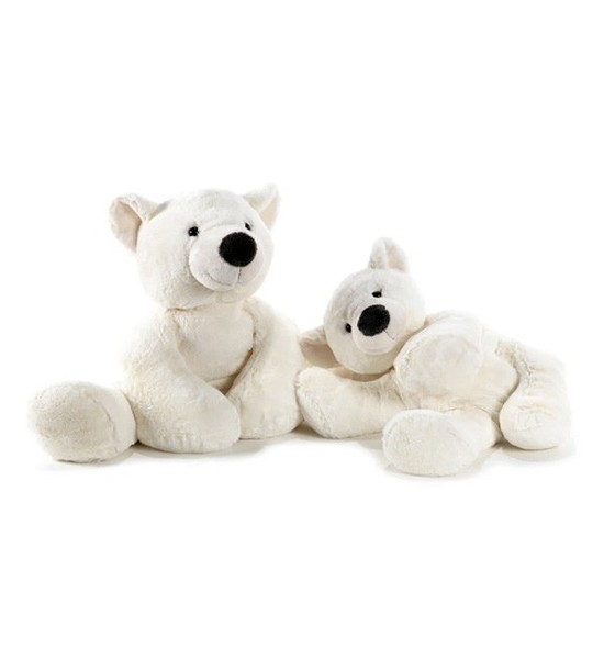 Peluche Orso Polare Plush & Company Blanche