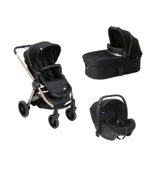 Trio Chicco Best Friend Pro Navicella Light mit Kory Essential