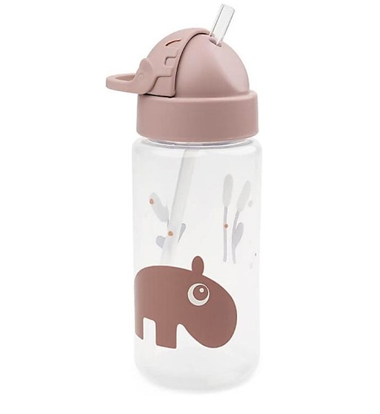 Done By Deer Anti-Drip Bottle With Straw