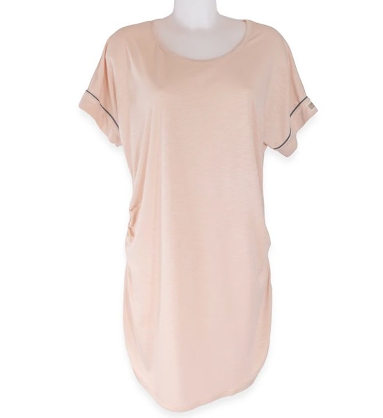 Maternity & Childbirth Nightgown Bamboom Nude Pink