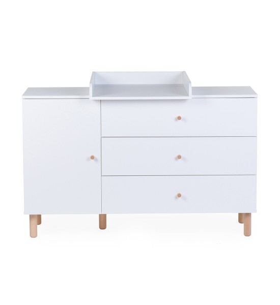 Wonder White Childhome Chest of Drawer and Changing Table