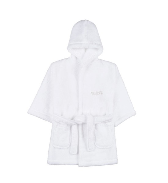 Nanán White Bathrobe