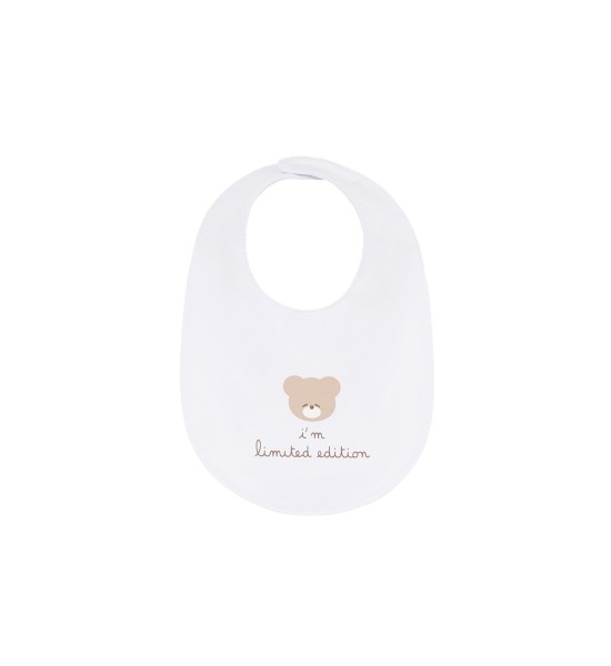 Nanan I'm Limited Edition White Bib