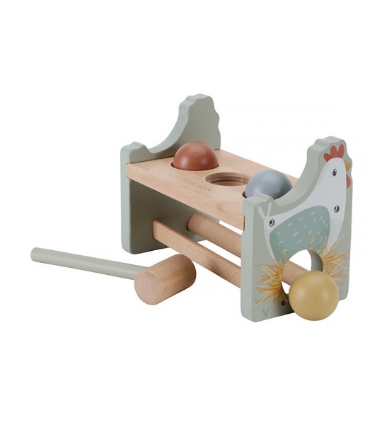 Jeu Hammer on eggs Little Dutch