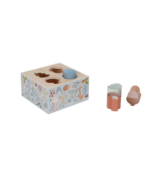 Cubo con forme incastro Little Dutch Forest Friends