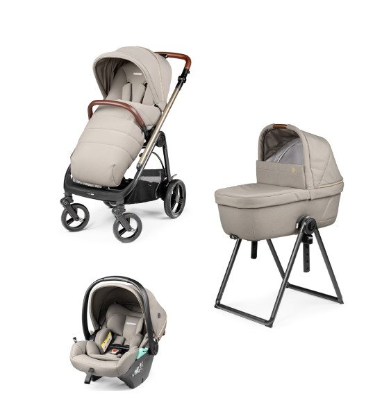 Trio Peg Perego Veloce con Culla Belvedere e Primo Viaggio Lounge