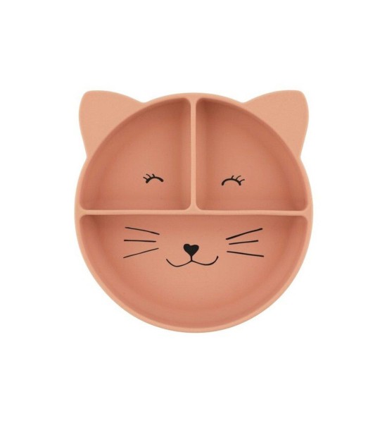 Piatto Con Scomparti In Silicone Mrs. Cat Trixie