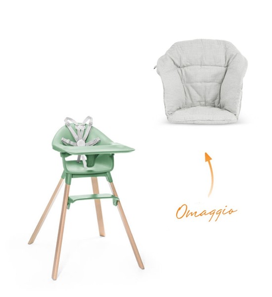 Promozione Seggiolone Clikk Stokke con Cuscino IN OMAGGIO