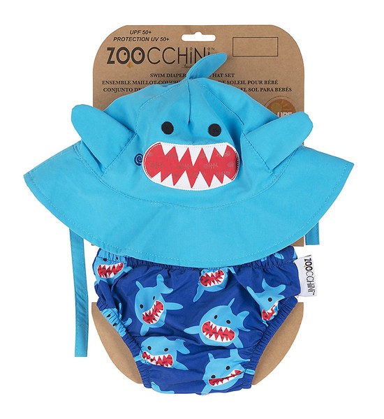 Containing Costume Set + Zoocchini Hat Shark