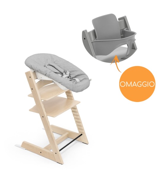 Stokke Chaise® TRIPP TRAPP® avec ensemble pour nouveau-né + ensemble pour bébé gratuit