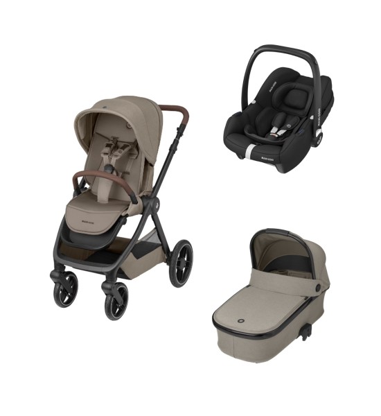 Trio Oxford Stroller, Oria Stroller, CabrioFix i-Size Maxi-Cosi