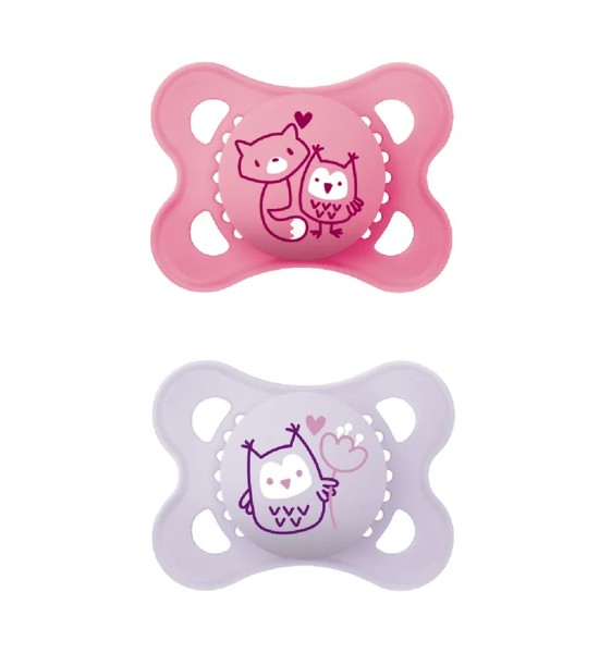 Mam Original Silicone Pacifiers 2-6 Months