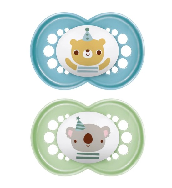 Mam Original Silicone Pacifiers 6+ Months