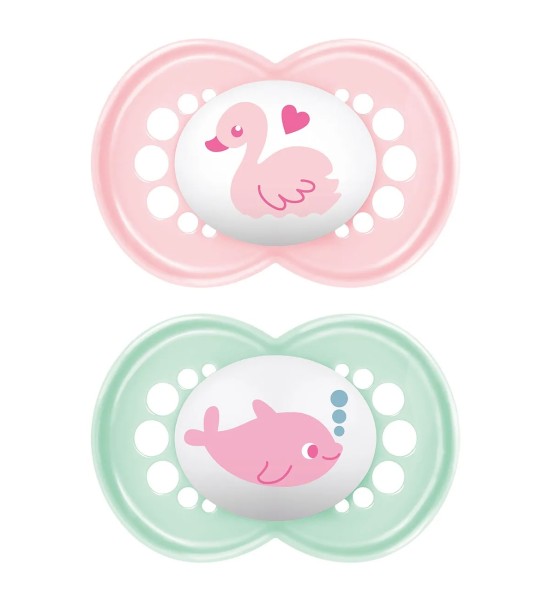 Mam Original Silicone Pacifiers 16+ Months