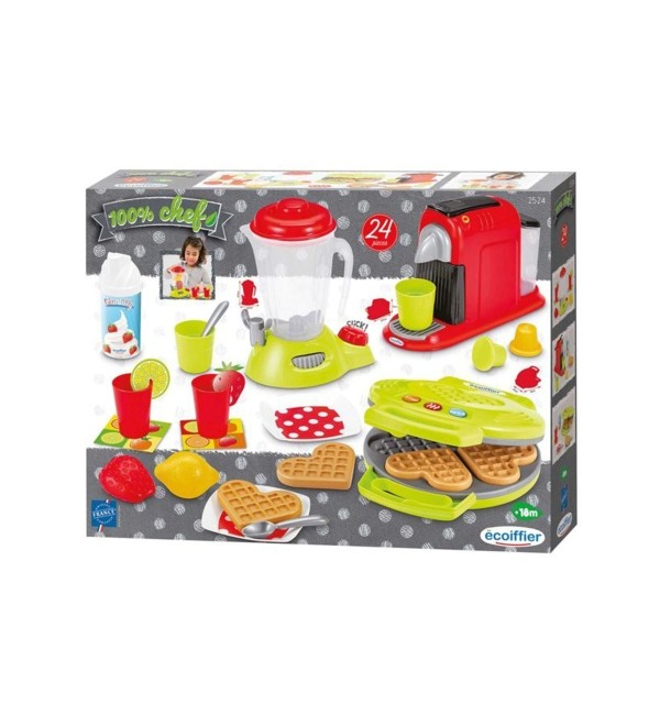 Set de pequeños electrodomésticos 100% Chef Ecoiffier