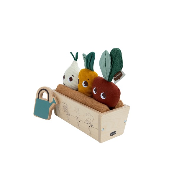 Tiny Love Garden Of Adventures Wooden and Fabric Vegetable Garden