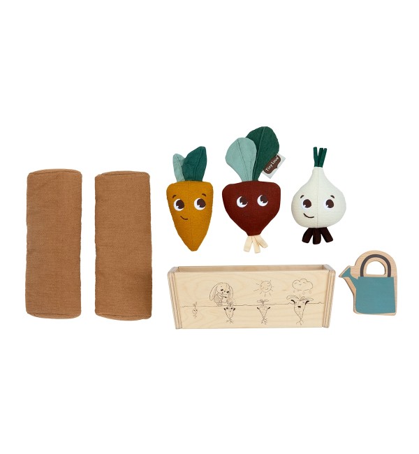 Tiny Love Garden Of Adventures Wooden and Fabric Vegetable Garden