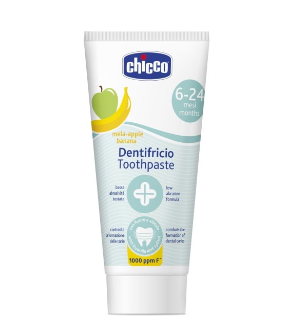 Chicco Mela-Banana Toothpaste 6-24 Months Fluoride