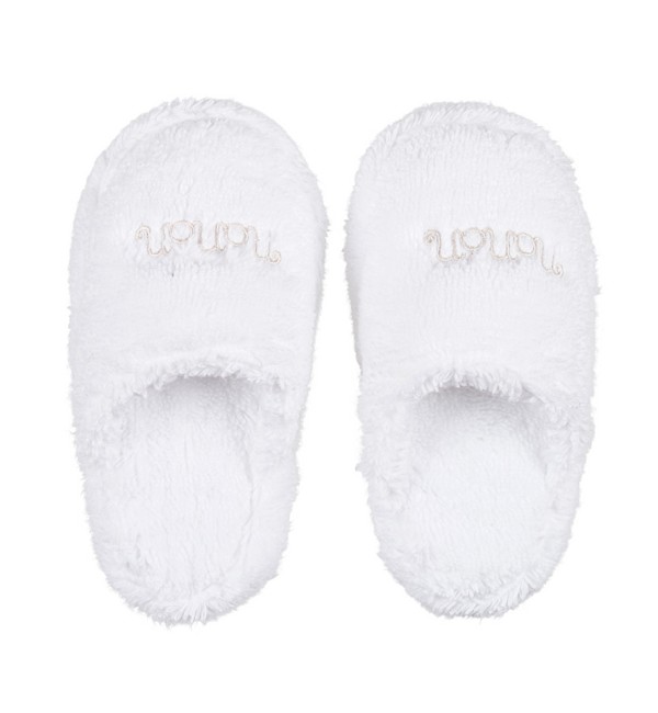 Nanán White Slippers