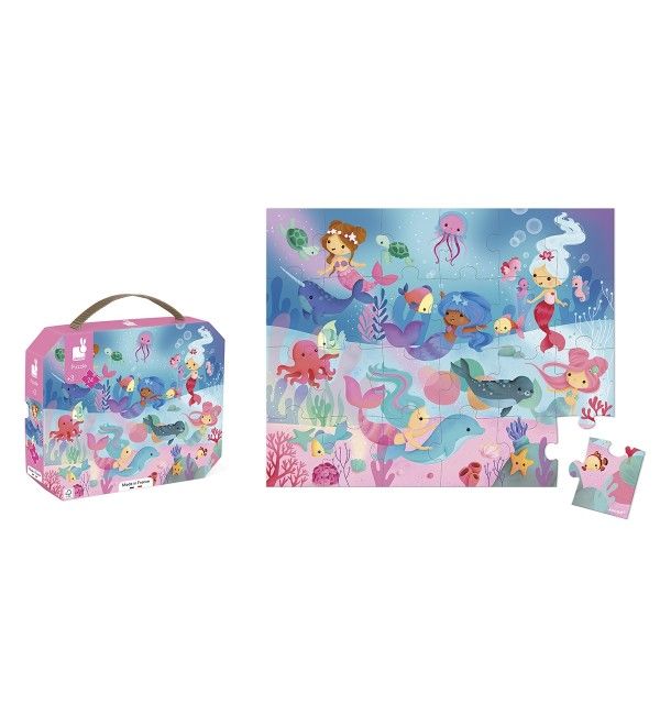 Puzzle Le Sirene Janod 24 pz.