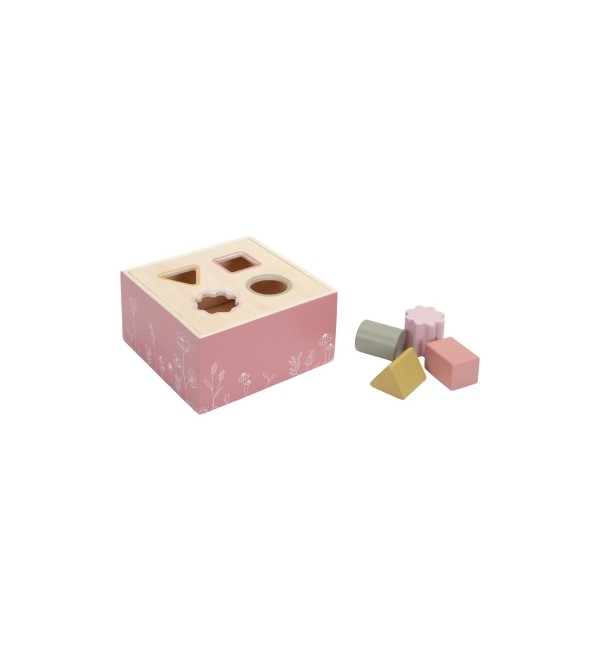 Cubo Di Legno Con Formine Little Dutch