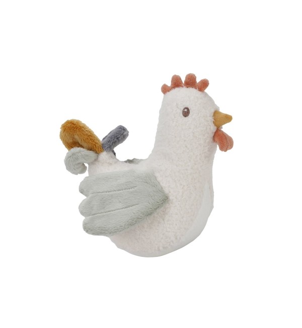 Mini marionnette en forme de coq Little Dutch