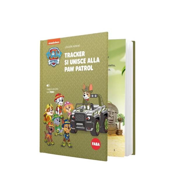 Buch Faba Tracker tritt Paw Patrol bei