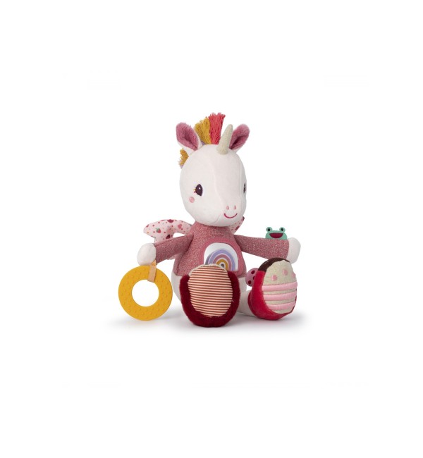 Peluche multiactivités Lilliputiens Lena la licorne