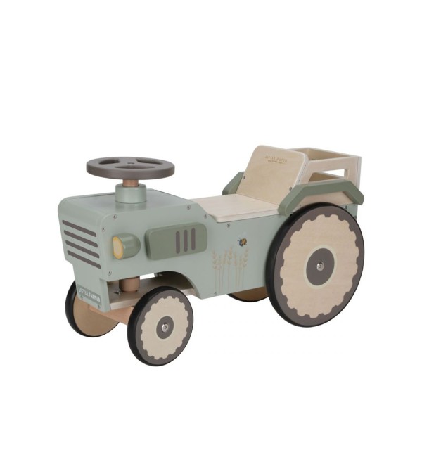 Wooden Riding Tractor Little Dutch