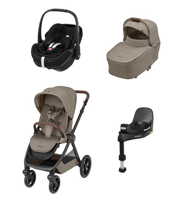 Trio Maxi-Cosi Oxford+ con Pebble Pro² + Base FamilyFix 360 Pro