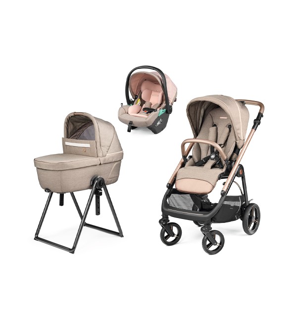 Trio Peg Perego Veloce with Belvedere Cradle and Primo Viaggio Lounge