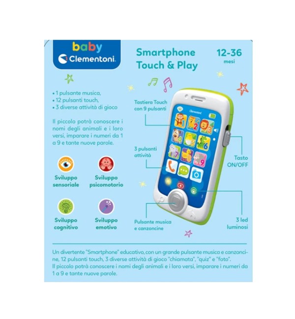 Smartphone Touch & Play Clementoni