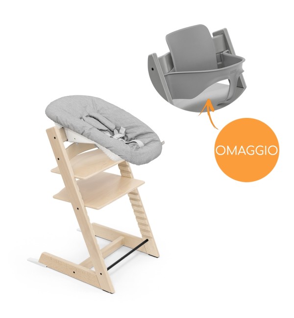 Sedia STOKKE ® TRIPP TRAPP ® Con Newborn Set + Baby Set Omaggio