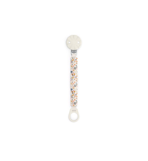 Wonderland Fabric Pacifier Clip Suavinex