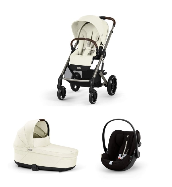 Trio Cybex Balios S Lux con Cloud G e Base G e Parapioggia