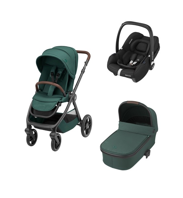 Trio Passeggino Oxford, Navicella Oria,  CabrioFix i-Size Maxi-Cosi