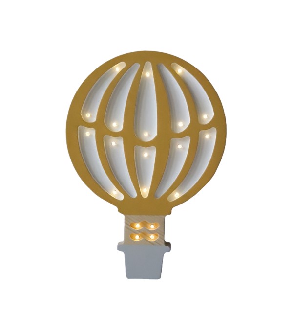 Two N LED-Lampe für Kinder mit Heißluftballon