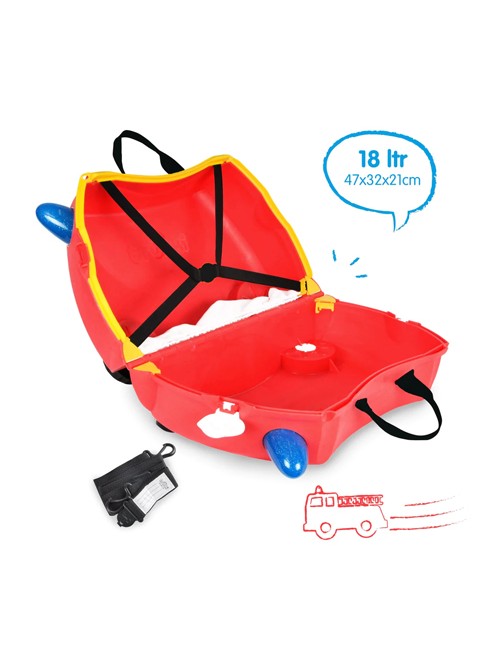 Valigia cavalcabile Trunki Pompieri