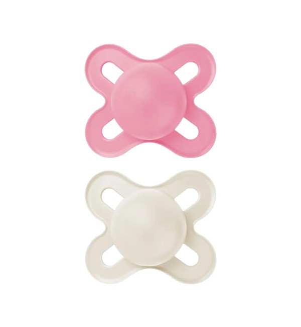 Mam Original Start Rubber Pacifiers 0-2m Pack. Double