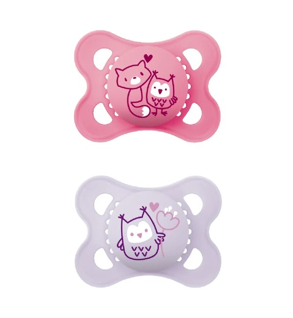 Mam Original Silicone Pacifiers 2-6 Months