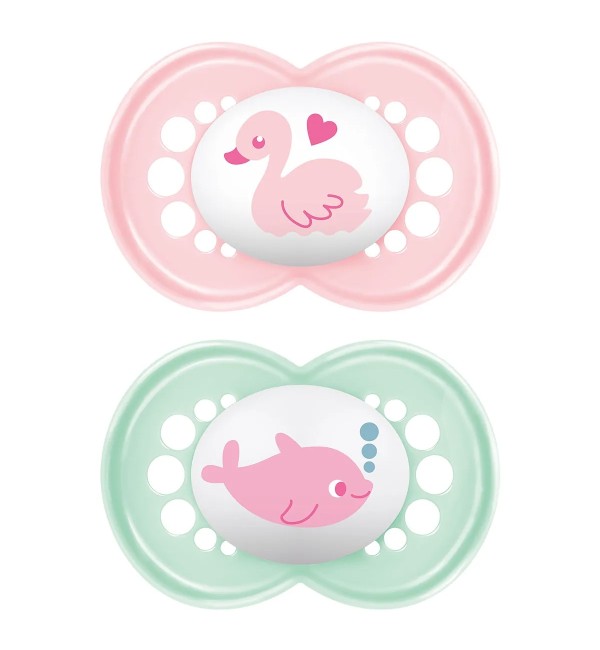 Mam Original Silicone Pacifiers 16+ Months