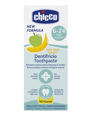 Chicco Mela-Banana Toothpaste 6-24 Months Fluoride