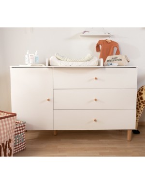 Wonder White Childhome Chest of Drawer and Changing Table