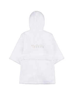 Nanán White Bathrobe