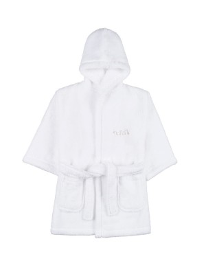 Nanán White Bathrobe