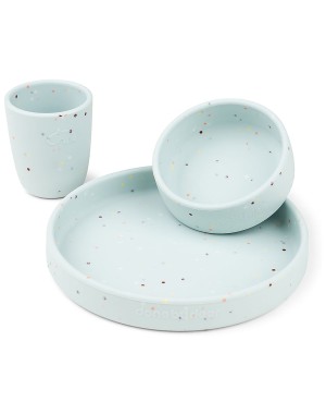 Set Pappa Silicone Alimentare Done By Deer Confetti