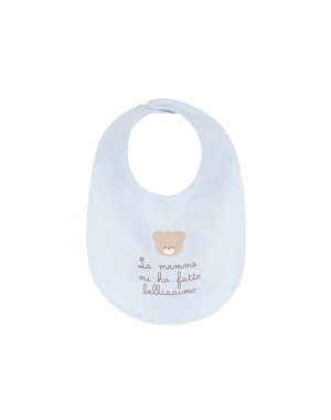 Nanan Mamma Mamma Makes Me Beautiful Blue Bib